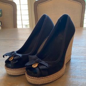 Tory Burch platform wedges